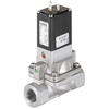 Solenoid valve 2/2 Type: 32260 series 5282 orifice 40 mm stainless steel/FPM normally closed 24V DC 1.1/2" BSPP